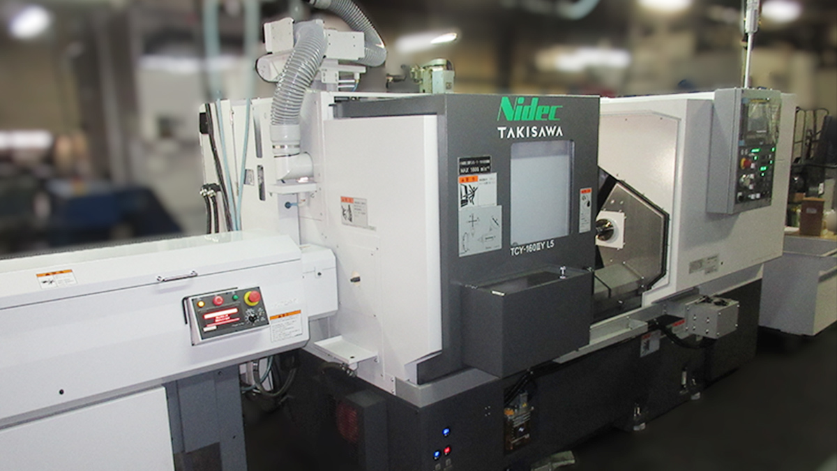 複合CNC旋盤「Nidec TCY-160II」の写真