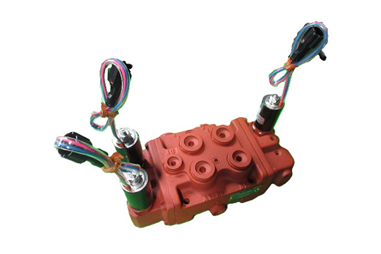 ステアリング用電磁切換弁の写真